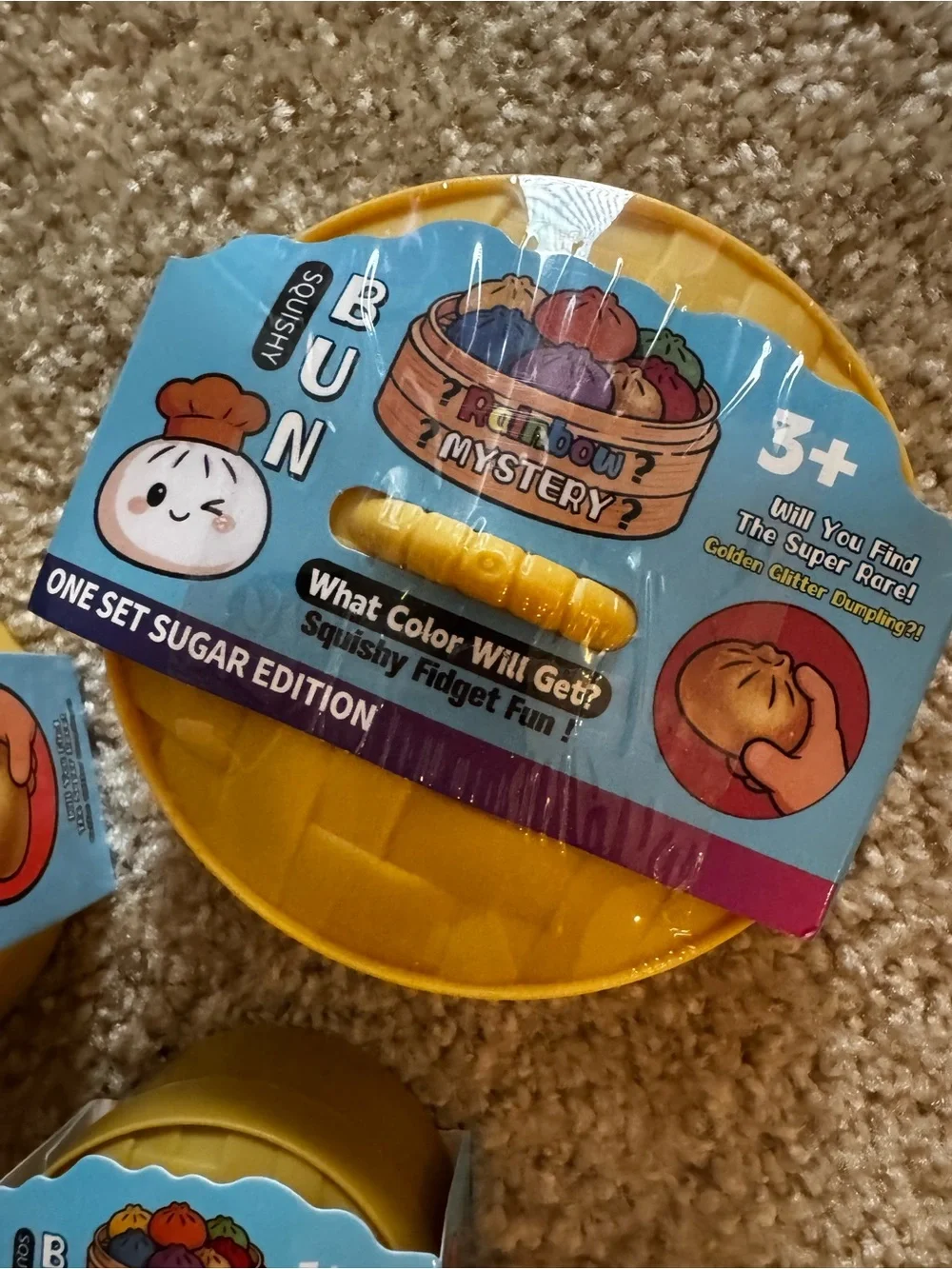 NWT Dumpling Squishy Buns – (Three Set Sugar Edition)